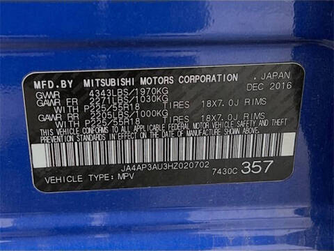 2017 Mitsubishi Outlander Sport