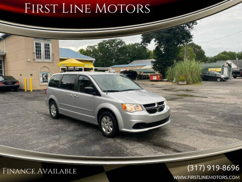 2012 Dodge Grand Caravan for sale at First Line Motors in Brownsburg IN