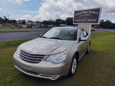 2008 Chrysler Sebring for sale at LEGEND AUTO BROKERS in Pelzer SC