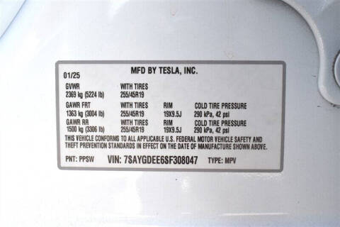 2025 Tesla Model Y Long Range