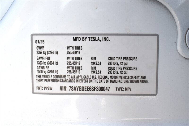 2025 Tesla Model Y Long Range