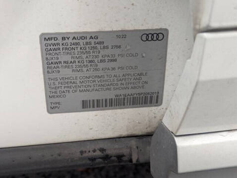 2023 Audi Q5 quattro S line Prem Plus 45 TFSI