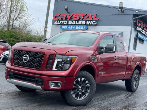 2017 Nissan Titan for sale at Crystal Auto Sales Inc in Nashville TN