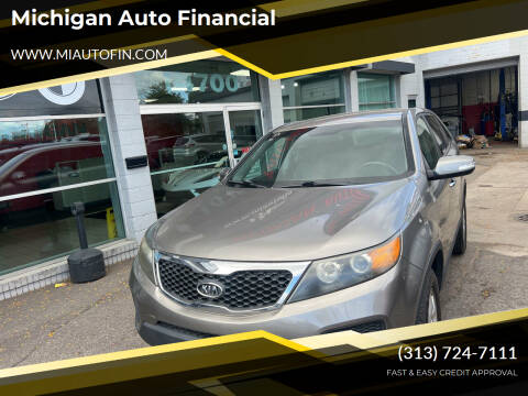2011 Kia Sorento for sale at Michigan Auto Financial in Dearborn MI