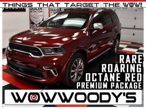 2021 Dodge Durango for sale at WOODY'S AUTOMOTIVE GROUP in Chillicothe MO