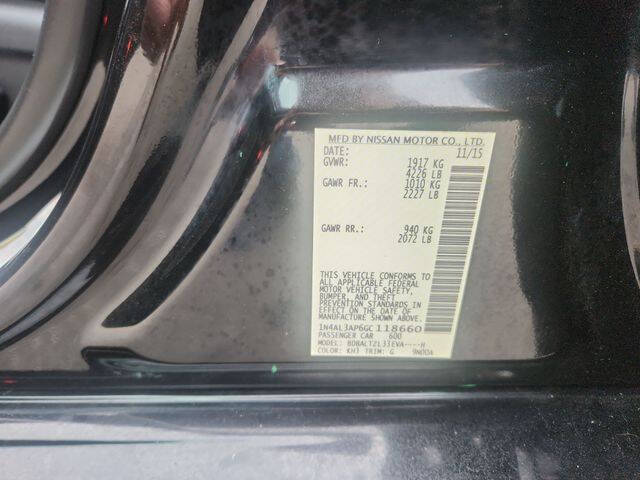 2016 Nissan Altima 2.5 SL