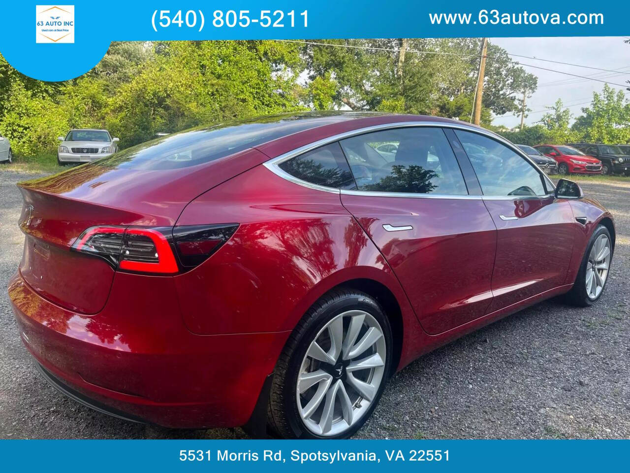 2018 Tesla Model 3 for sale at 63 Auto Inc in Spotsylvania, VA