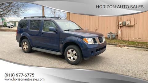 2006 Nissan Pathfinder for sale at Horizon Auto Sales in Raleigh NC