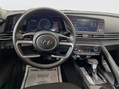 2023 Hyundai Elantra Hybrid Blue