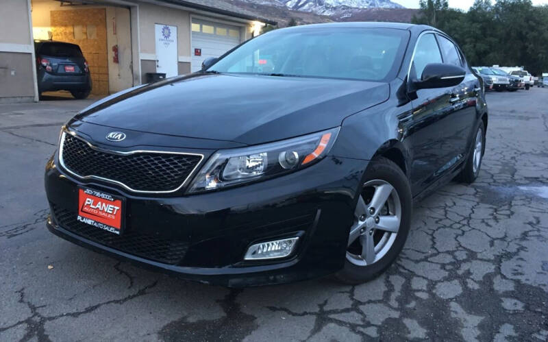 2014 Kia Optima for sale at PLANET AUTO SALES in Lindon UT