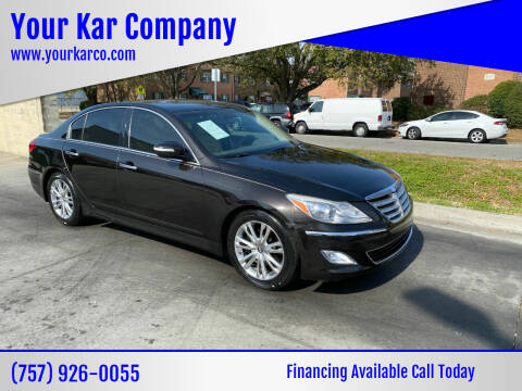 2014 Hyundai Genesis for sale at Your Kar Company in Norfolk VA