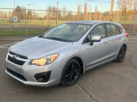 2013 Subaru Impreza for sale at iRyde Auto Sale, LLC. in Kent WA