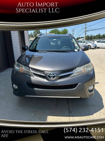 2015 Toyota RAV4 for sale at Auto Import Specialist LLC in South Bend IN