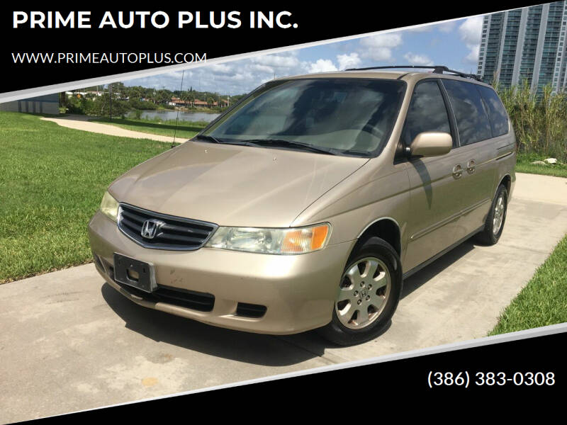 2002 Honda Odyssey for sale at PRIME AUTO PLUS INC. in Daytona Beach FL