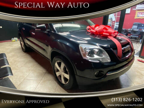 2012 GMC Acadia for sale at Special Way Auto in Hamtramck MI