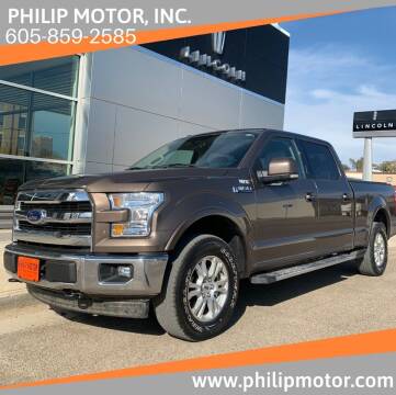 2017 Ford F-150 for sale at Philip Motor Inc in Philip SD