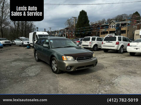 2004 Subaru Outback for sale at Lexis Auto Sales & Service in Pittsburgh PA