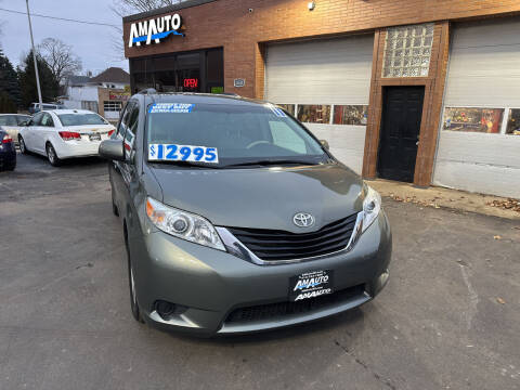2011 Toyota Sienna for sale at AM AUTO SALES LLC in Milwaukee WI