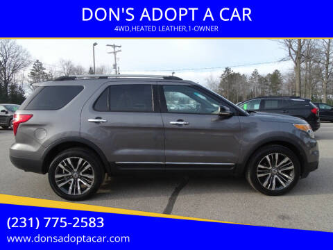 2013 Ford Explorer for sale at DON'S ADOPT A CAR in Cadillac MI