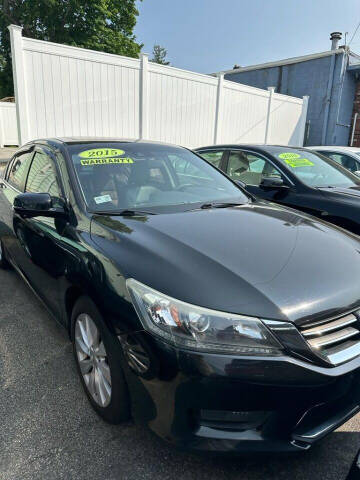 2015 Honda Accord for sale at Sam's Auto Sales in Cranston RI