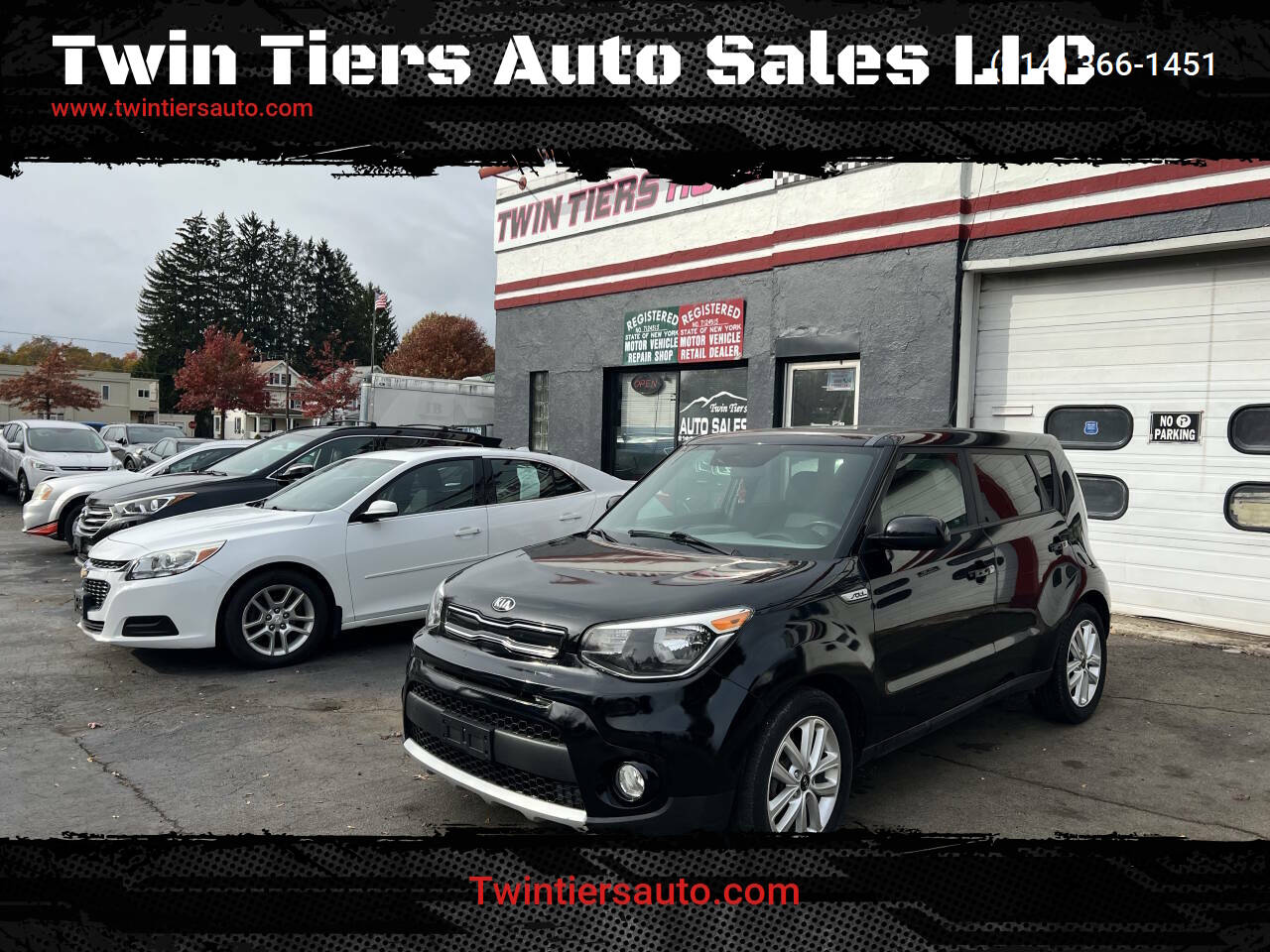 Black 2018 Kia Soul + + 4dr Crossover 1