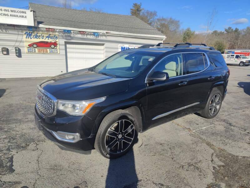 2017 GMC Acadia for sale at Mikes Auto 2 in Dartmouth MA