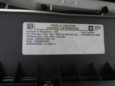 2020 Chevrolet Express 3500