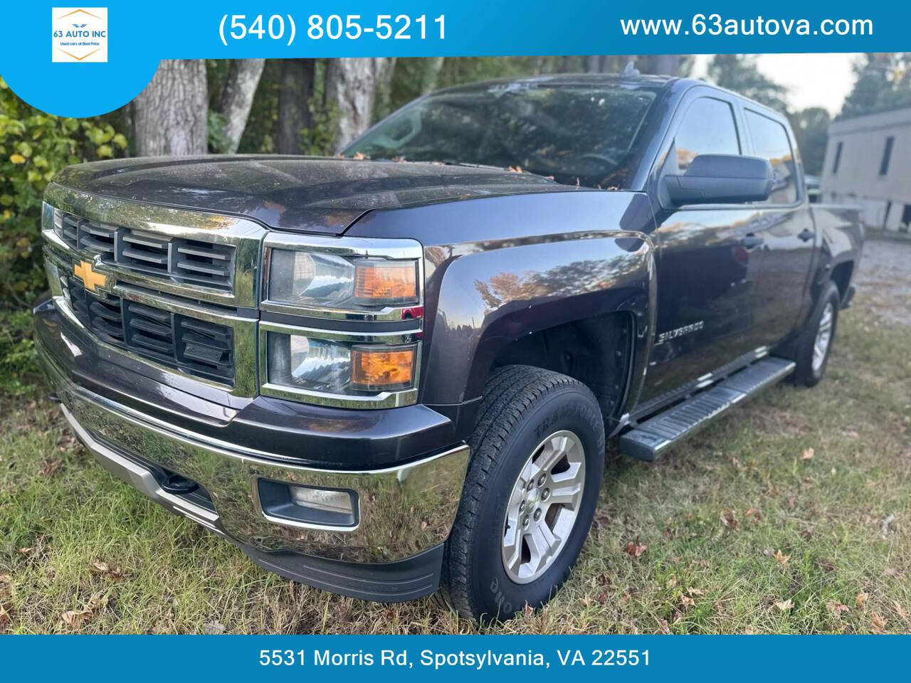 2014 Chevrolet Silverado 1500 for sale at 63 Auto Inc in Spotsylvania, VA