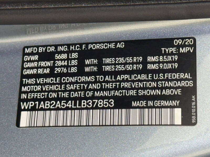 2020 Porsche Macan S