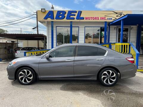 2017 Honda Accord for sale at Abel Motors, Inc. in Conroe TX