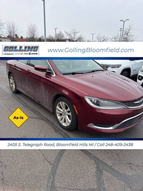 2015 Chrysler 200 Limited