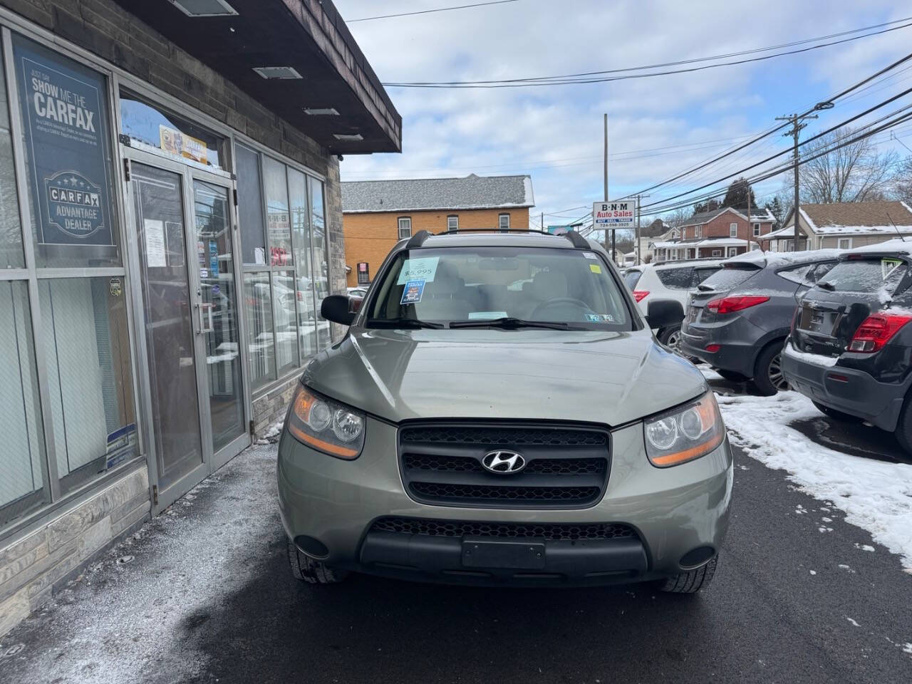 2009 Hyundai SANTA FE for sale at B N M Auto Sales Inc in New Castle, PA