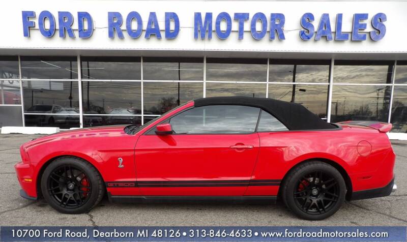 2010 Ford Shelby GT500 for sale at Ford Road Motor Sales in Dearborn MI