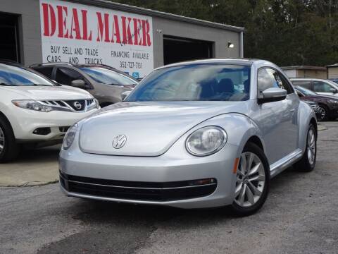 2014 Volkswagen Beetle for sale at Deal Maker of Gainesville in Gainesville FL