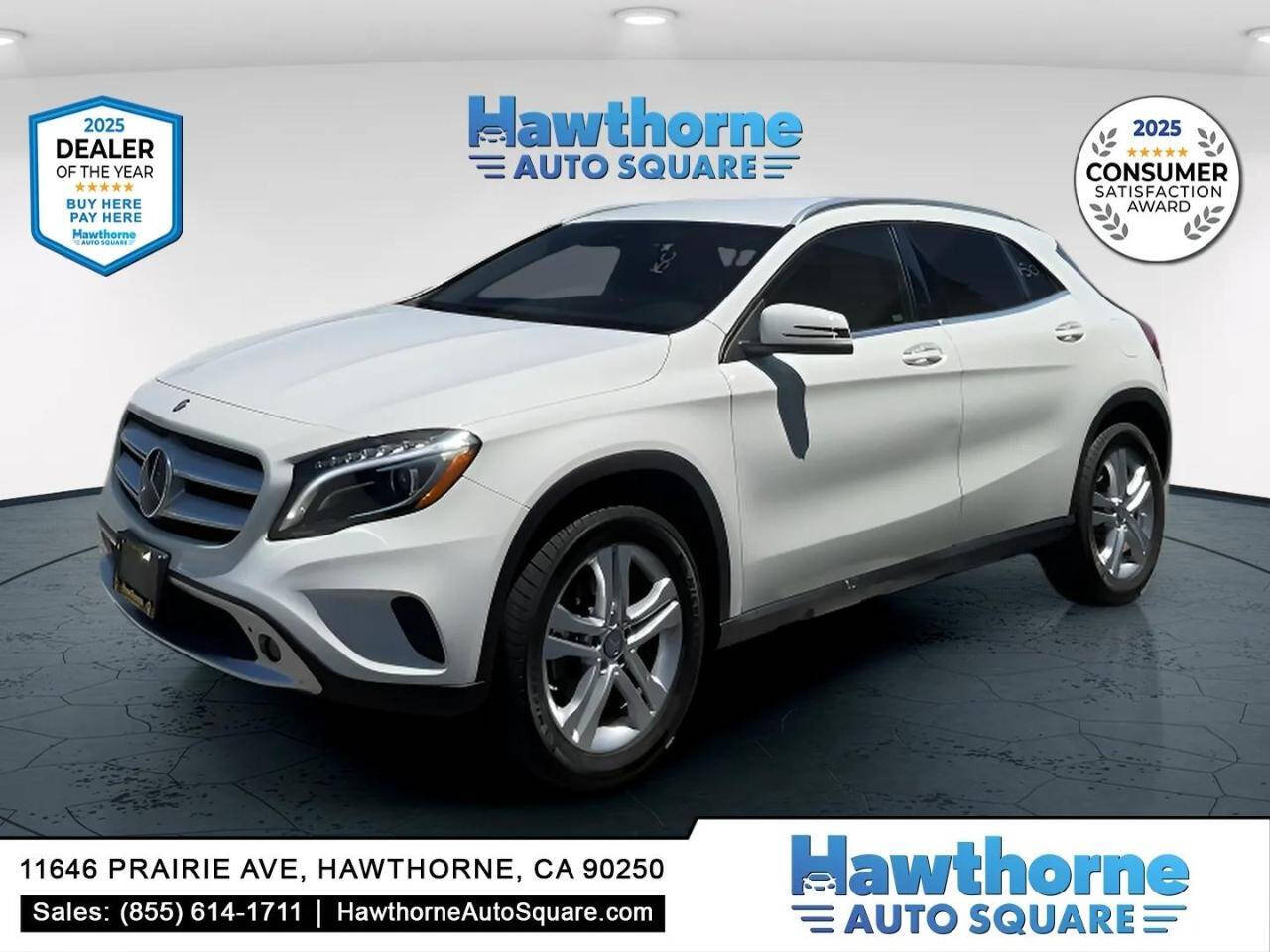 Off white 2016 Mercedes-Benz GLA GLA 250 GLA 250 4dr SUV 1