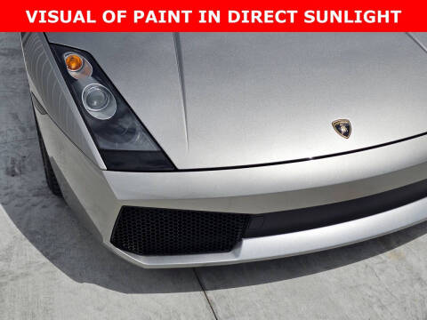 2007 Lamborghini Gallardo Spyder
