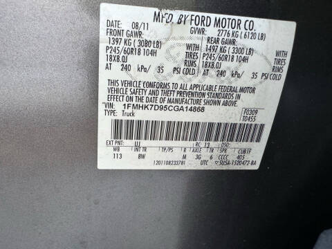 2012 Ford Explorer XLT