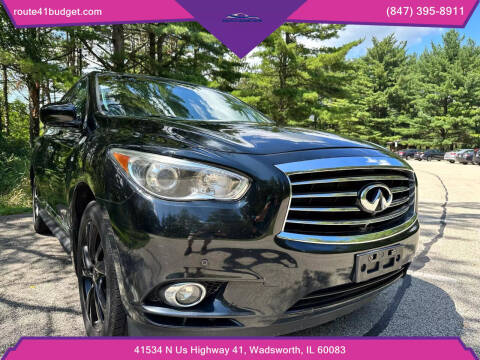 2014 Infiniti QX60 for sale at Route 41 Budget Auto in Wadsworth IL