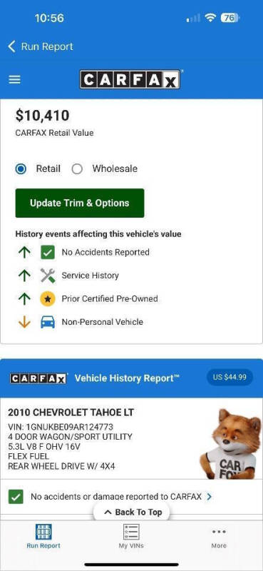 2010 Chevrolet Tahoe LT