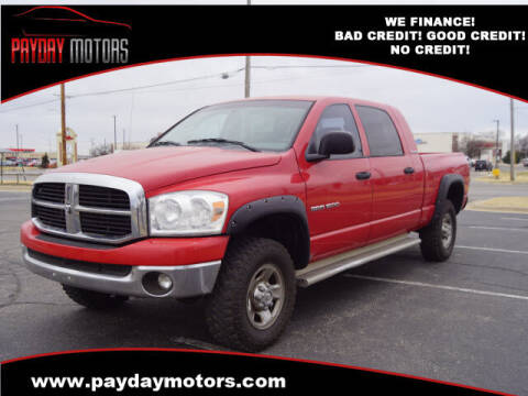 2007 Dodge Ram Pickup 1500 for sale at Payday Motors in Wichita KS
