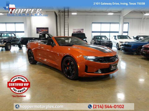 2022 Chevrolet Camaro for sale at HOPPER MOTORPLEX in Irving TX
