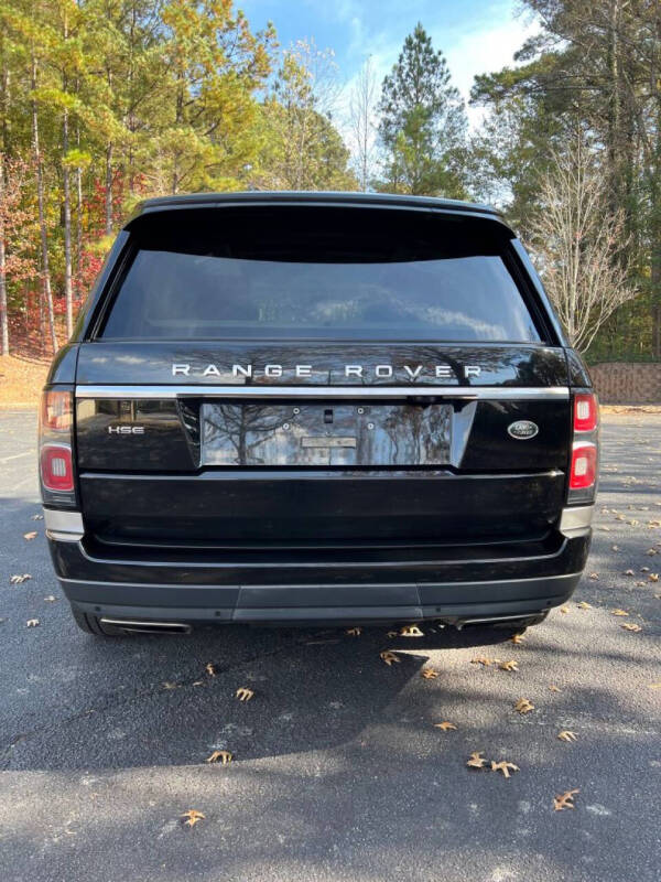 2019 Land Rover Range Rover HSE