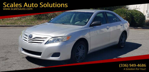 2011 Toyota Camry for sale at Scales Auto Solutions in Madison NC