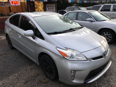 2012 Toyota Prius for sale at Mountain Motors in Newnan GA