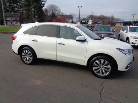 2015 Acura MDX for sale at BETTER BUYS AUTO INC in East Windsor CT