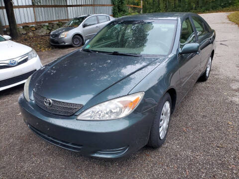 2002 Toyota Camry for sale at STURBRIDGE CAR SERVICE CO in Sturbridge MA