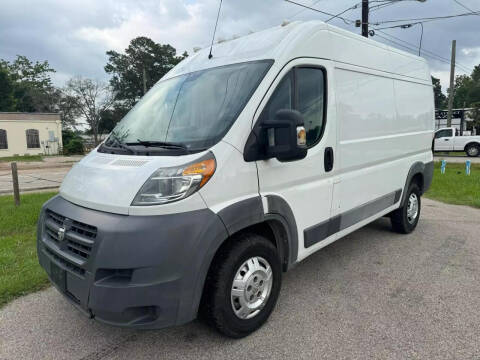 2016 RAM ProMaster for sale at SIMPLE AUTO SALES in Spring TX