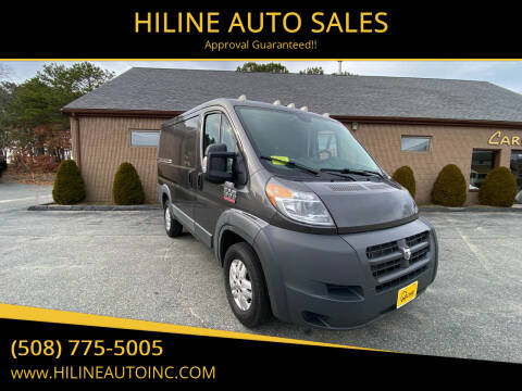 2015 RAM ProMaster for sale at HILINE AUTO SALES in Hyannis MA