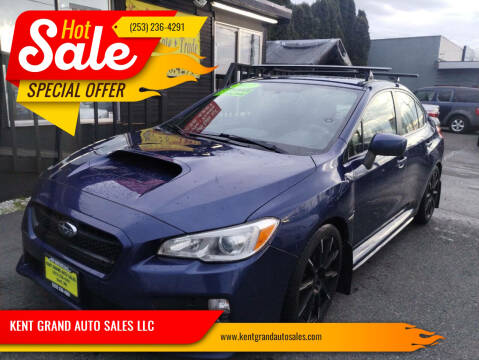 2017 Subaru WRX for sale at KENT GRAND AUTO SALES LLC in Kent WA