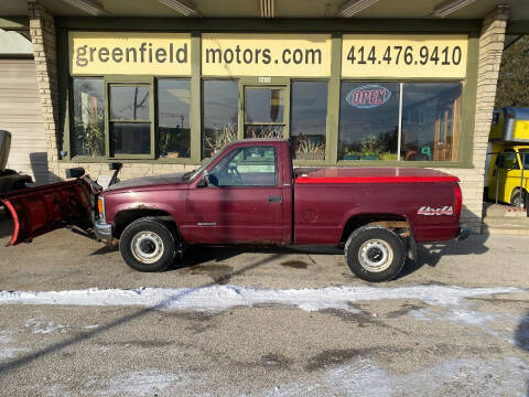 1994 Chevrolet C/K 1500 Series for sale at GREENFIELD MOTORS in Milwaukee WI